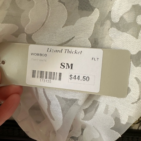 Lizard Ticket Ribbed Bodysuit - Picture 3 of 4